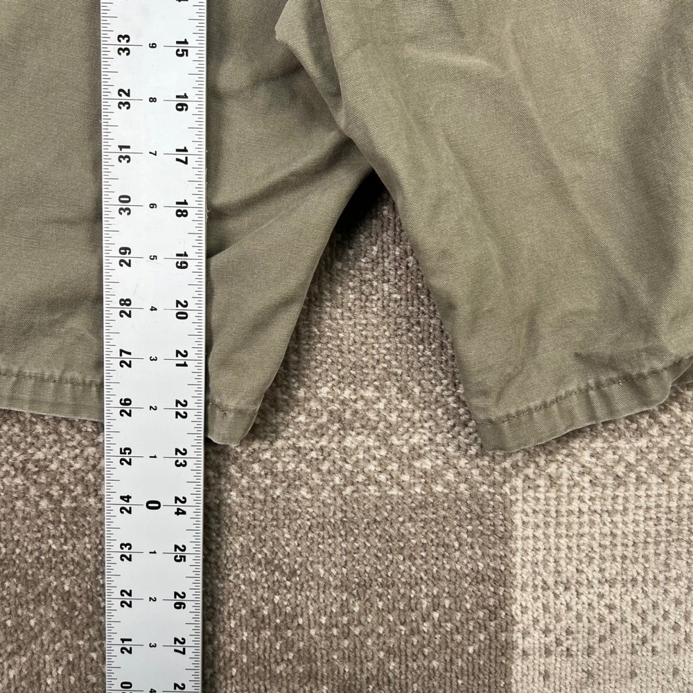 Wrangler Mens Carpenter Shorts Size 36 Green Canvas Cotton Workwear‎ - Picture 9 of 9